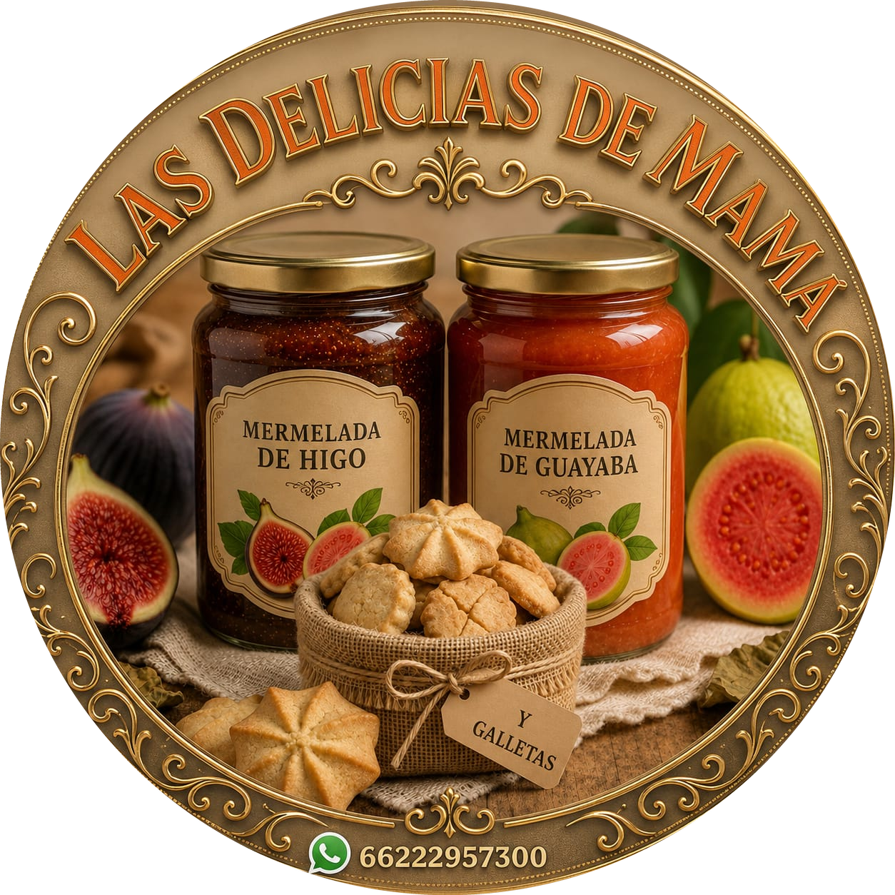 Logotipo de Las Delicias de Mamá